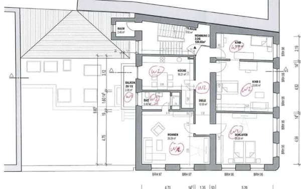 Immobilie in Andernach - Vermietete Altbauwohnung im Herzen der Stadt Andernach. - Bild 2