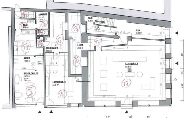 Immobilie in Andernach - Anlagepaket. 2 vermietete Altbauwohnungen direkt am Marktplatz. - Bild 4