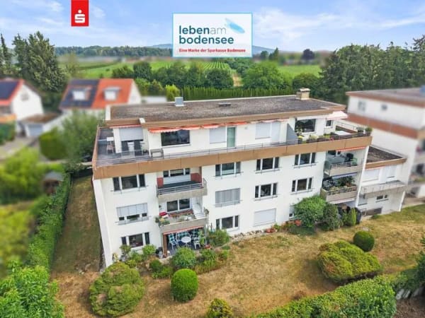 Immobilie in Immenstaad am Bodensee - vermietete 3-Zimmer-Gartengeschosswohnung - Bild 0