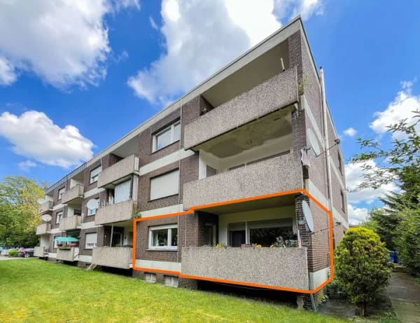 Immobilie in Ibbenbüren - Erdgeschosswohnung mit Loggia in zentraler Lage von Ibbenbüren! - Bild 0