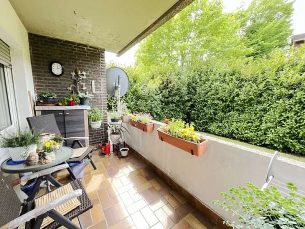 Immobilie in Ibbenbüren - Erdgeschosswohnung mit Loggia in zentraler Lage von Ibbenbüren! - Bild 2