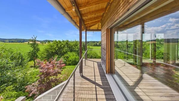 Immobilie in Scheyern - Architektenhaus mit unverbaubarem Panoramablick in die bayerische Toskana! - Bild 0