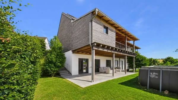 Immobilie in Scheyern - Architektenhaus mit unverbaubarem Panoramablick in die bayerische Toskana! - Bild 4