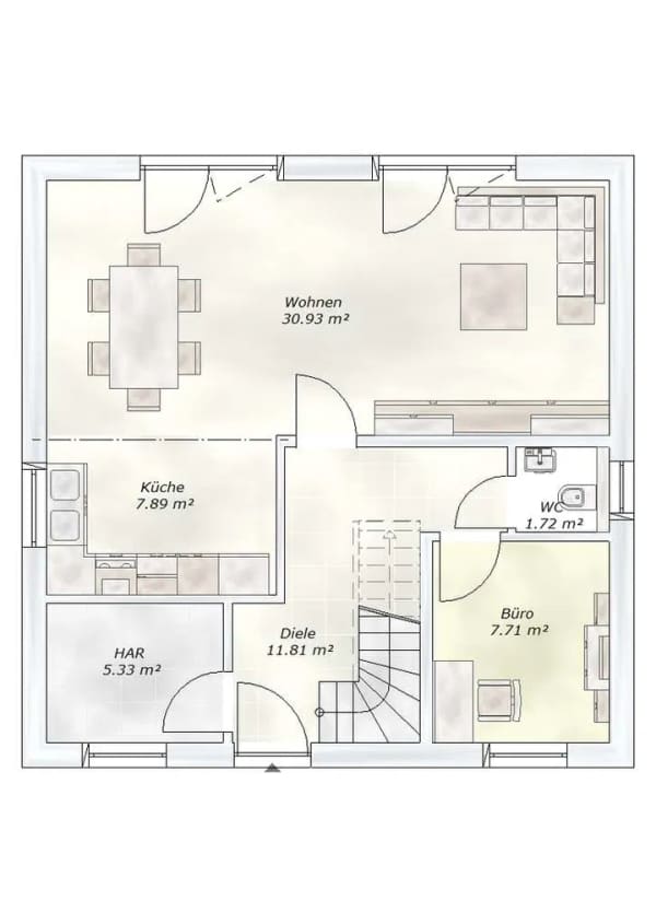 Immobilie in Goethestadt Bad Lauchstädt - 5 Zimmer müssen schon sein: Haus-Grundriss gern auch nach Ihren Vorstellungen! Grundstück inklusive! - Bild 3