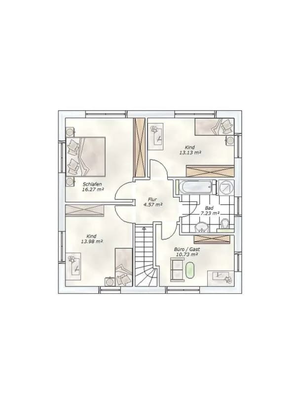 Immobilie in Goethestadt Bad Lauchstädt - Attraktive Stadtvilla m. Wärmepumpe – Grundriss flexibel – Siedlungs-Grundstück inklusive!!!! - Bild 2