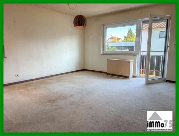 Immobilie in Mühlacker - diese Wohnung ist nicht perfekt. Genau deshalb sollten Sie sie ansehen. - Bild 0