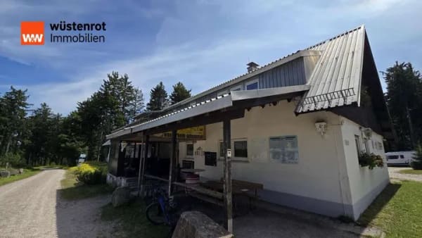Immobilie in Sasbach - Ski- und Wanderheim "OCHSENSTALL", Gebäude und Freifläche im Nordschwarzwald - Bild 1