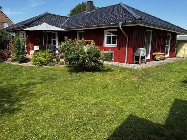 Immobilie in Seedorf - Modernes Einfamilienhaus im skandinavischen Stil mit sonnigem Garten - Bild 1