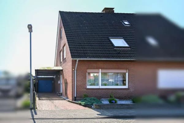 Immobilie in Nordhorn - Doppelhaushälfte in ruhiger Wohnlage von Nordhorn - Bild 1