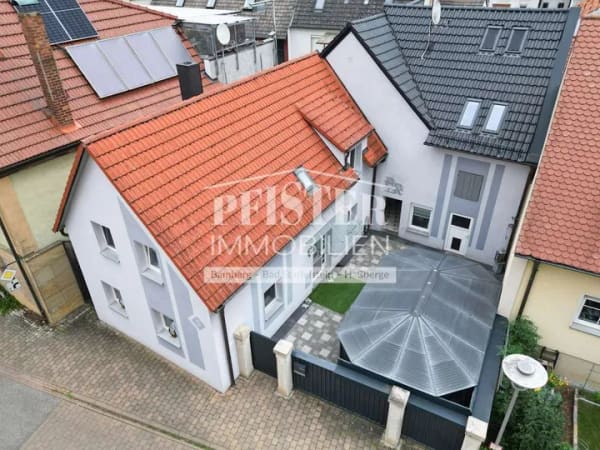 Immobilie in Kemmern - Einfamilienhaus mit ausgebauter Scheune in schöner Randlage von Kemmern - Bild 0