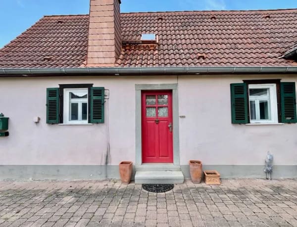 Immobilie in Schwabenheim an der Selz - Charmantes, modernisiertes Einfamilienhaus • Kombination Altbau+Neubaustil • Garten • Schwabenheim - Bild 1