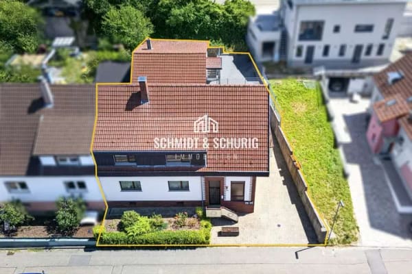 Immobilie in Walzbachtal - Zweifamilien- / Generationenhaus mit Hintergebäude in Jöhlingen - Bild 3