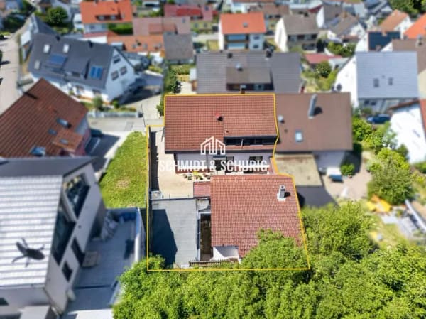 Immobilie in Walzbachtal - Zweifamilien- / Generationenhaus mit Hintergebäude in Jöhlingen - Bild 4