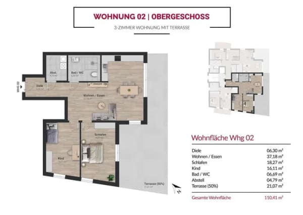 Immobilie in Wiggensbach - WHG 02 | Avita – Exklusive Neubauwohnung mit großer Terrasse - Bild 4