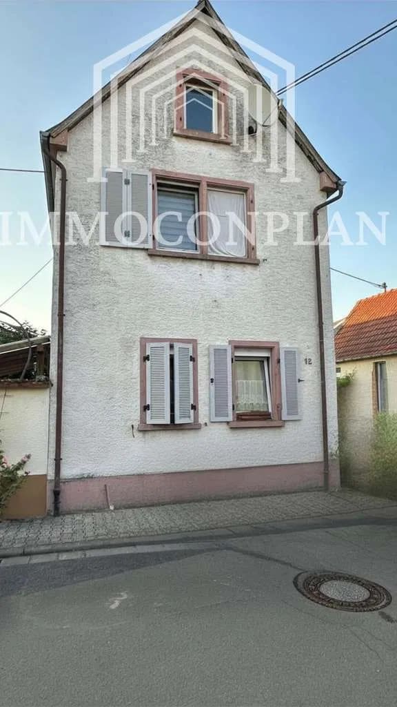 Immobilie in Guntersblum - Häuschen zum Preis einer Wohnung in Guntersblumer Ortskern - Bild 1