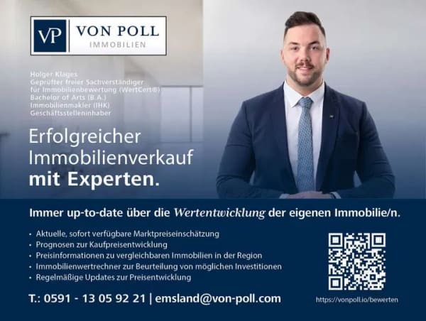 Immobilie in Lingen (Ems) - Attraktive Kapitalanlage mit Komfort: Vermietete Erdgeschosswohnung mit Westterrasse - Bild 3