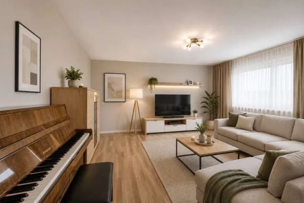 Immobilie in Herrenberg - Wohnen am Schönbuchrand: 3,5-Zimmer-Wohnung mit tollem Ausblick, Aufzug und Tiefgarage - Bild 1