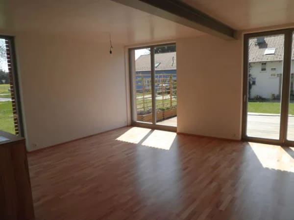 Immobilie in Kißlegg - Doppelhaushälfte Ost: Passivhaus, Holzständer, Energieeffizient - Bild 0
