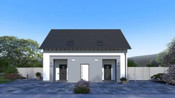 Immobilie in Haarbach - Tür an Tür im Doppelhaus - Bild 0