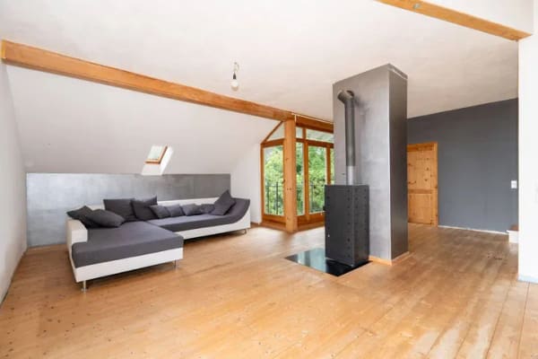 Immobilie in Küssaberg - Charaktervolles Wohnhaus - großzügiges Wohnen mit besonderer Architektur in naturnaher Rheinlage - Bild 0