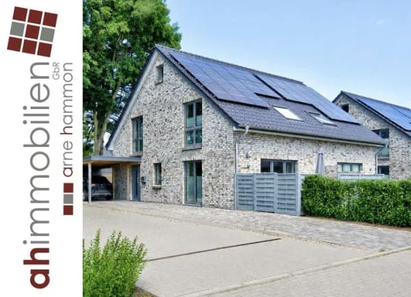 Immobilie in Wanderup - Einziehen. Wohlfühlen. Zuhause sein – Moderne KfW-40-EE- Doppelhaushälfte in ruhiger Sackgassenlage - Bild 0