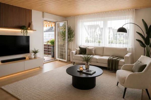 Immobilie in Wörth am Rhein - Attraktive 3-Zimmer-Wohnung in Wörth-Maximiliansau - Bild 2