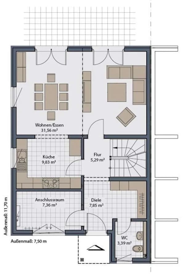 Immobilie in Schenkenzell - Individuell. Nachhaltig. Für Sie. – Doppelhaus in der Region Schenkenzell - Bild 4