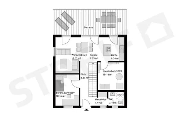 Immobilie in Hamm am Rhein - NEUBAU - EINFAMILIENHAUS IM ALLMENDGARTEN IN HAMM AM RHEIN MIT GRUNDSTÜCK - Bild 1