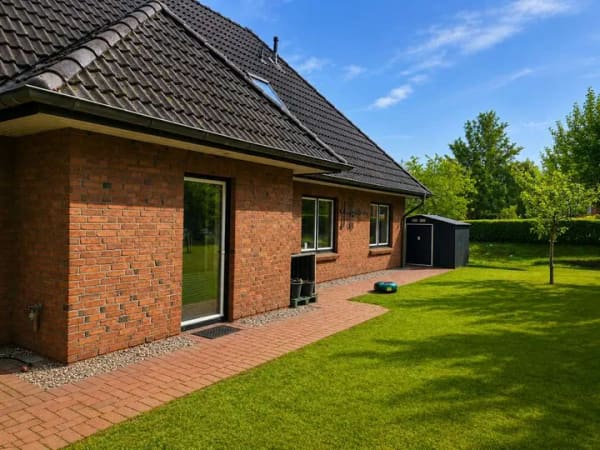 Immobilie in Schwabstedt - Exklusives Traumhaus mit Ferienwohnung, Wellnessbereich und großem Garten in Schwabstedt  - Bild 3
