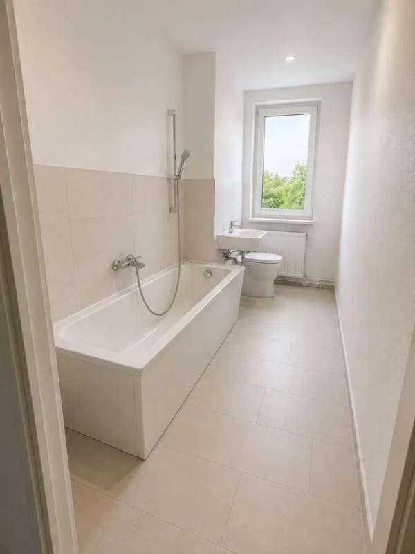 Immobilie in Neukieritzsch - Kapitalanlage oder Eigennutzung – Neu sanierte 1-Raum-Wohnung - Bild 1