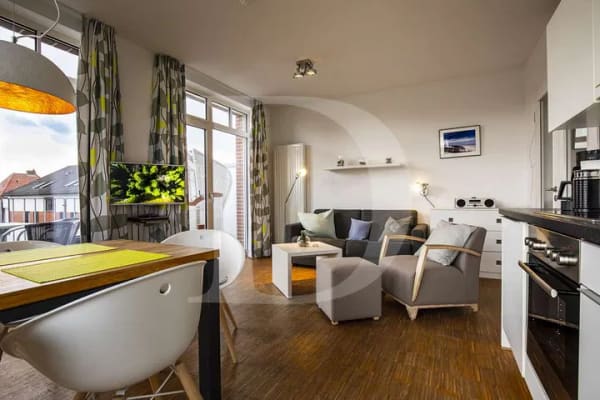 Immobilie in Wangerooge - Attraktive Ferienwohnung mit sonnigem Balkon - Bild 1