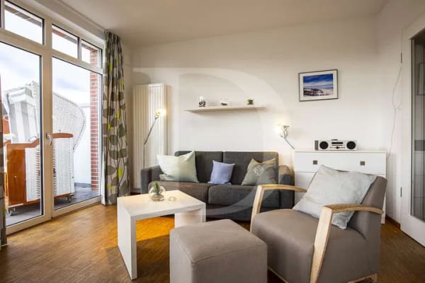 Immobilie in Wangerooge - Attraktive Ferienwohnung mit sonnigem Balkon - Bild 2
