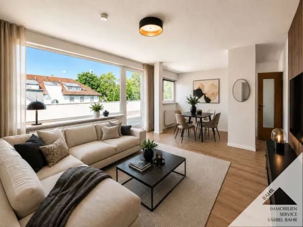 Immobilie in Korntal-Münchingen - Penthouse-Wohnung mit Einzelgarage – Ihr Paradies zum Entspannen mit viel Licht und Sicht! - Bild 0