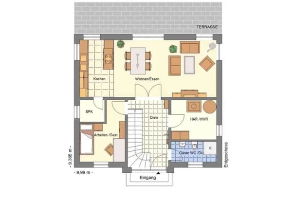 Immobilie in Weihmichl - Modern wohnen statt Miete zahlen – Ihr familiäres Neubau Einfamilienhaus bei Landshut - Bild 2