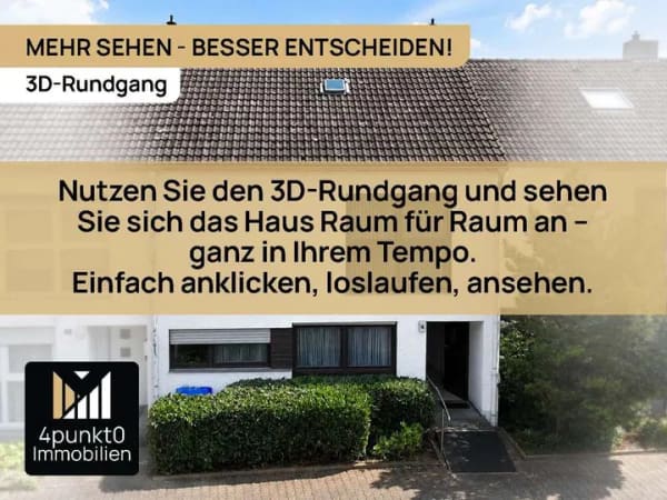 Immobilie in Nördlingen - Zentrumsnahes Reihenmittelhaus mit Garten, Vollkeller und Garage - Bild 3