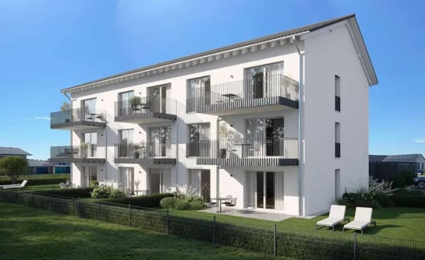 Immobilie in Malching - Hochwertige 3-Zimmer- Neubauwohnung im 2. Obergeschoss mit Balkon - Bild 0
