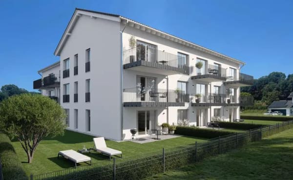 Immobilie in Malching - Hochwertige 3-Zimmer- Neubauwohnung im 2. Obergeschoss mit Balkon - Bild 1
