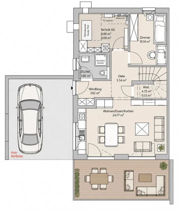 Immobilie in Pilsach - Wohnen mit Weitblick – Ihr neues Zuhause am Ortenberg in Pilsach - Bild 2