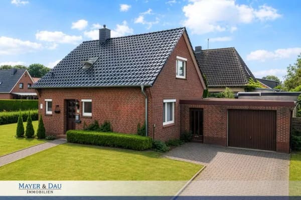 Immobilie in Stadland - Freistehendes Einfamilienhaus mit Wintergarten, Garage und großem Gestaltungspotenzial, Obj. 9850 - Bild 0