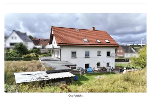Immobilie in Eschenburg - Renditeobjekt-Mehrfamilienhaus 35713 Eschenburg-Hirzenhain - Kapitalanlage - Bild 0