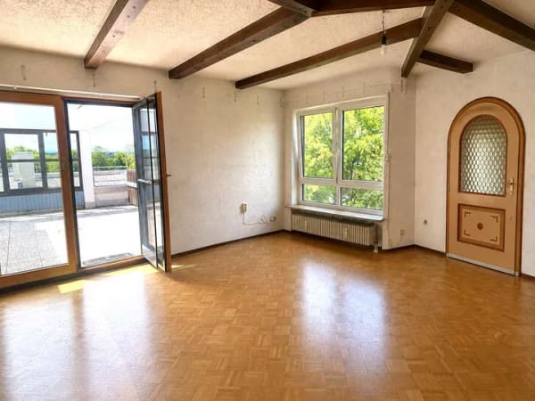 Immobilie in Zorneding - 3-Zimmer-Wohnung mit 26 m² Dachterrasse & Bergblick, Aufzug, Garage - Bild 1