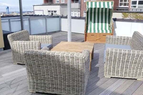 Immobilie in Wittdün auf Amrum - GI „Sonnendeck“ mit Meerblick und Ferienwohnung - Bild 4