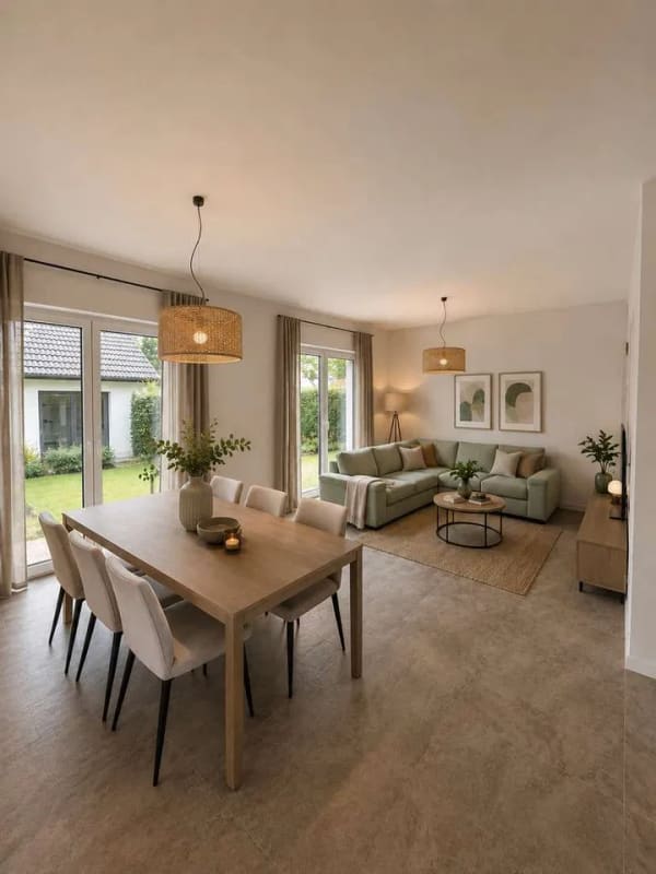 Immobilie in Fischach - Mehr Wohnraum fürs Budget | Neubau-Doppelhaushälfte nahe Augsburg - Bild 2