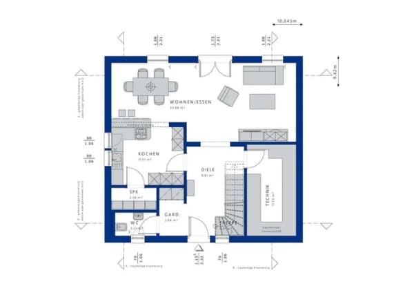 Immobilie in Wathlingen - Moderne Stadtvilla - Bild 1