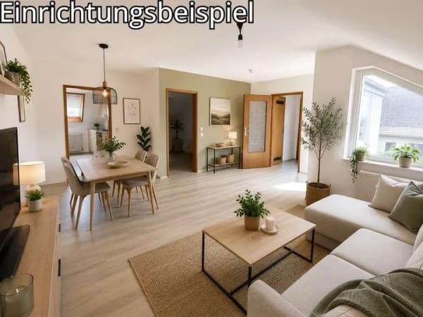 Immobilie in Bad Schönborn - 2-Zi.-Dachwohnung in Bad Schönborn, OT Mingolsheim! - Bild 2