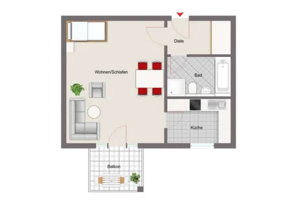Immobilie in Landau an der Isar - Erste eigene Wohnung oder zur Kapitalanlage - Bild 2