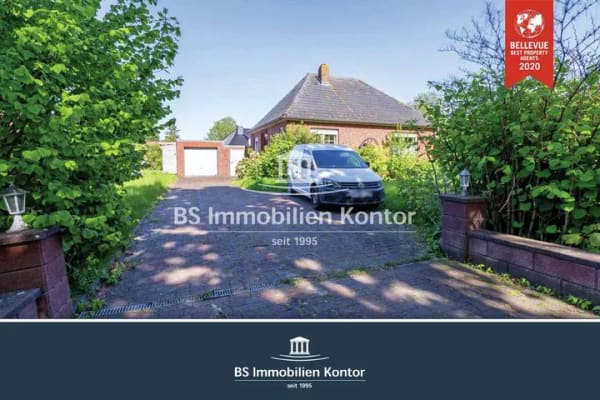 Immobilie in Hinte - Groß Midlum! Gepflegter, renovierter Bungalow mit Terrasse, Garage und großer Gartenanlage! - Bild 0
