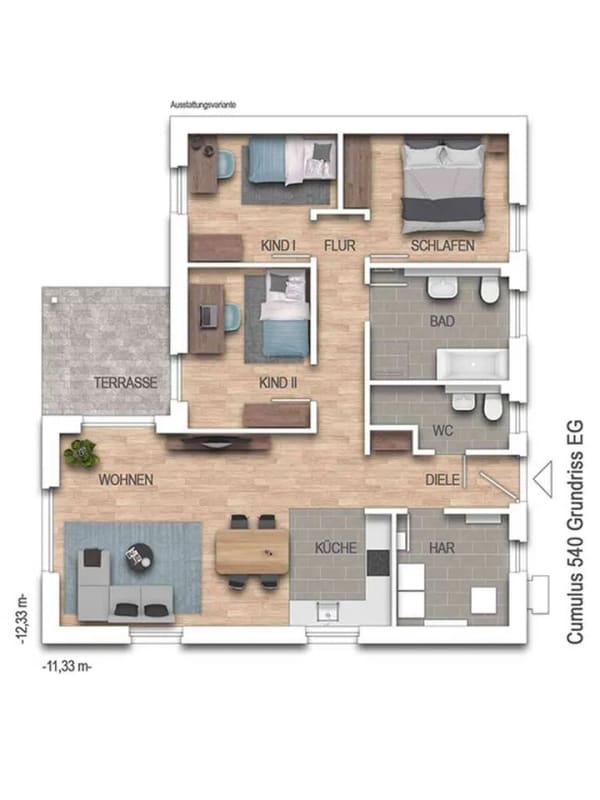 Immobilie in Obermoschel - Bungalow mit Walmdach und 110 m²!! Sagen Sie den Treppenstufen adé - Bild 3