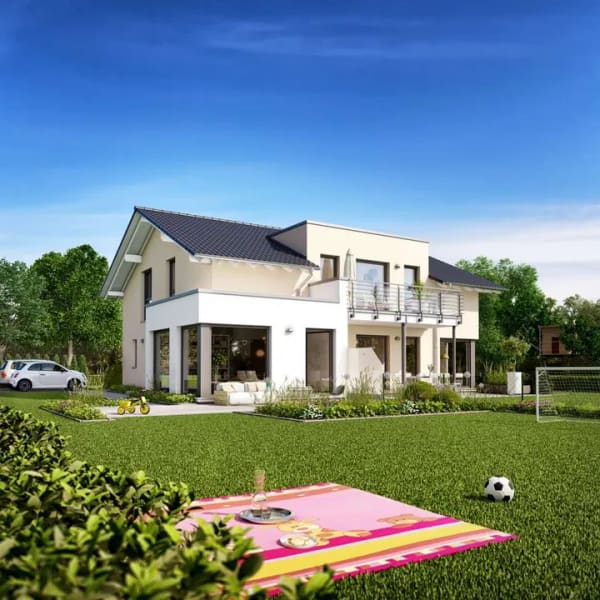Immobilie in Saarwellingen - MODERNE ENERGIEEFFIZIENTE DOPPELHAUSHÄLFTE - BAUEN NACH DEM NEUESTEN STAND DER TECHNIK UND FÖRDERUNG - Bild 0