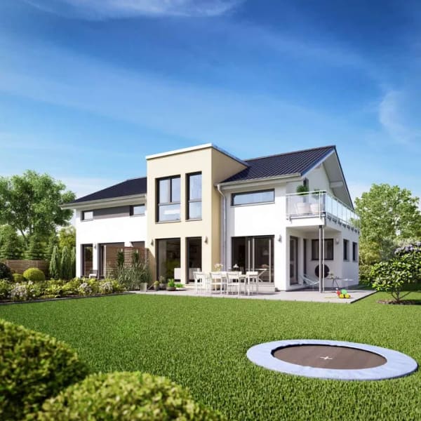 Immobilie in Saarwellingen - MODERNE ENERGIEEFFIZIENTE DOPPELHAUSHÄLFTE - BAUEN NACH DEM NEUESTEN STAND DER TECHNIK UND FÖRDERUNG - Bild 1